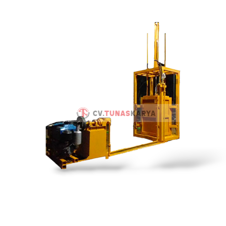 Mesin Press Hidrolis Sampah